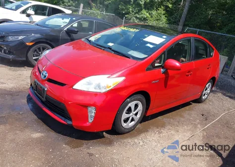 2013 Toyota Prius из США, поврежденный, VIN JTDKN3DU1D1621238